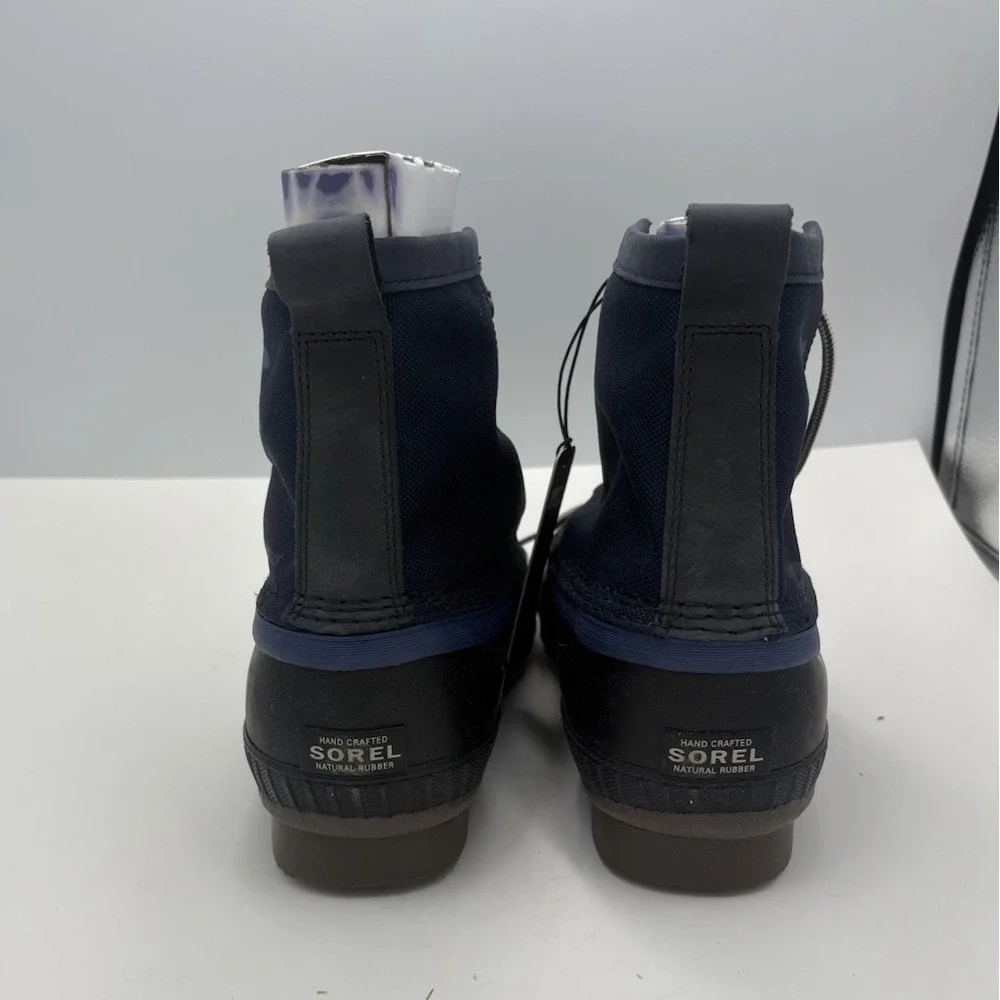 Sorel Cheyanne II Short Nylon‎ Duck Boots Collegiate Navy 8 New